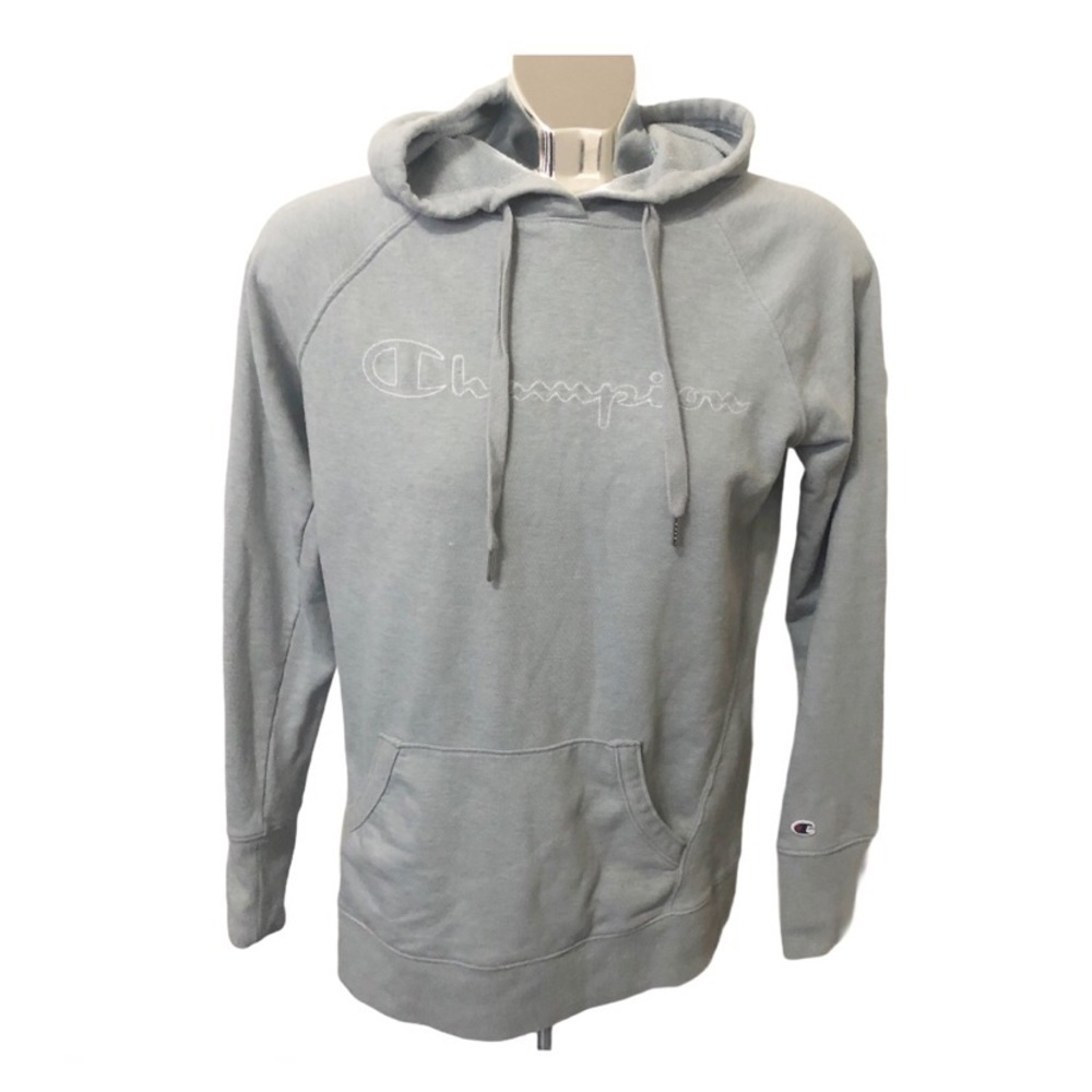 Champion printed long sleeve hoodie sweater small